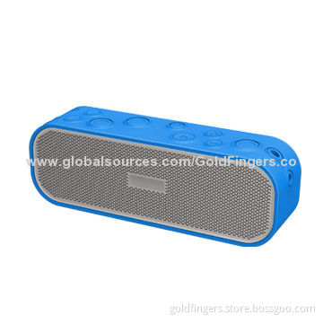Water-resistant Speaker, 2*3W/V4.0/NFC/Mic, 1,500mAh, Up to 6 Hours Battery Playtime